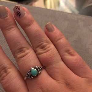 ✨925 STERLING SILVER RING WITH TURQUOISE✨
